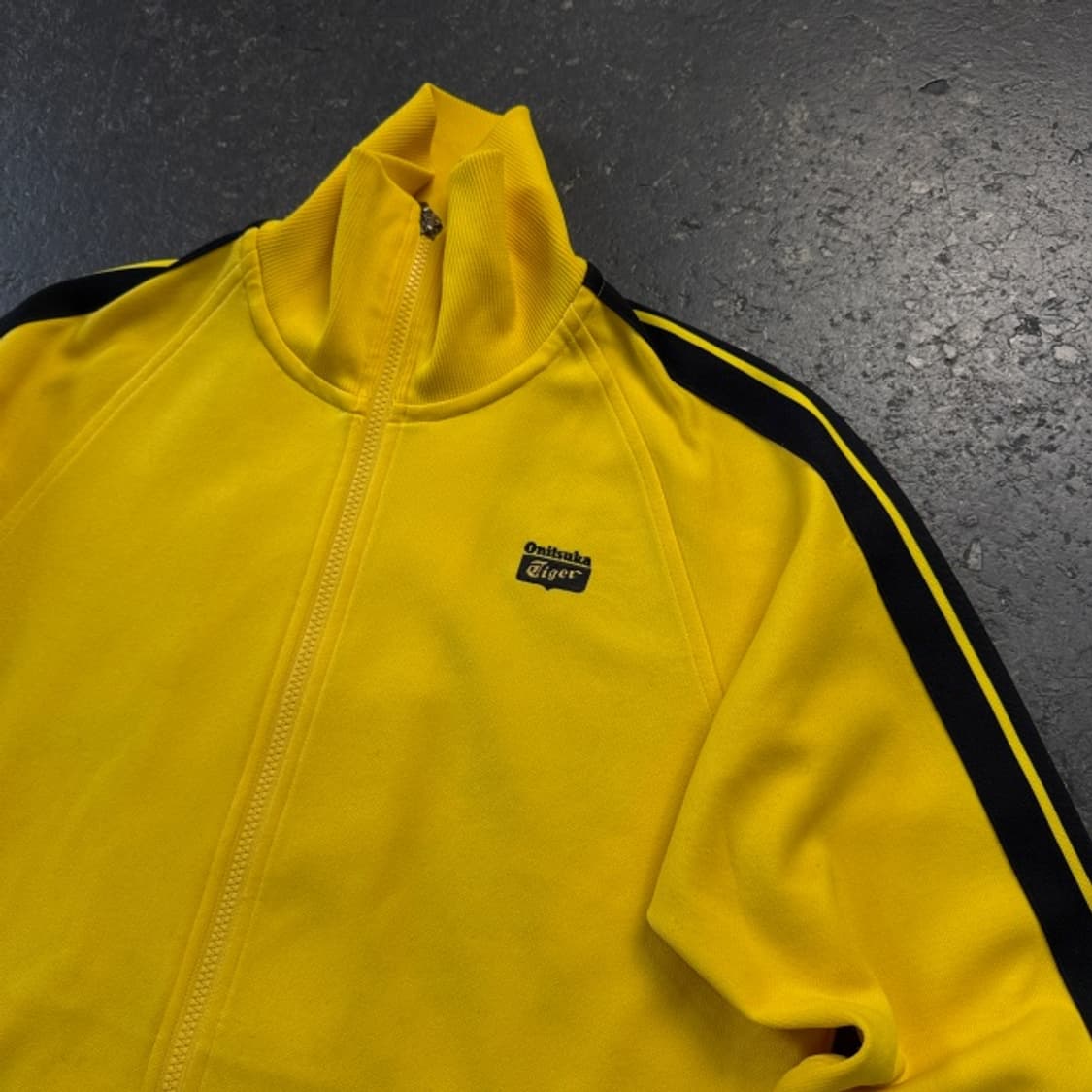 100 오니츠카타이거 타이거 자수 옐로우 져지  상품이미지2