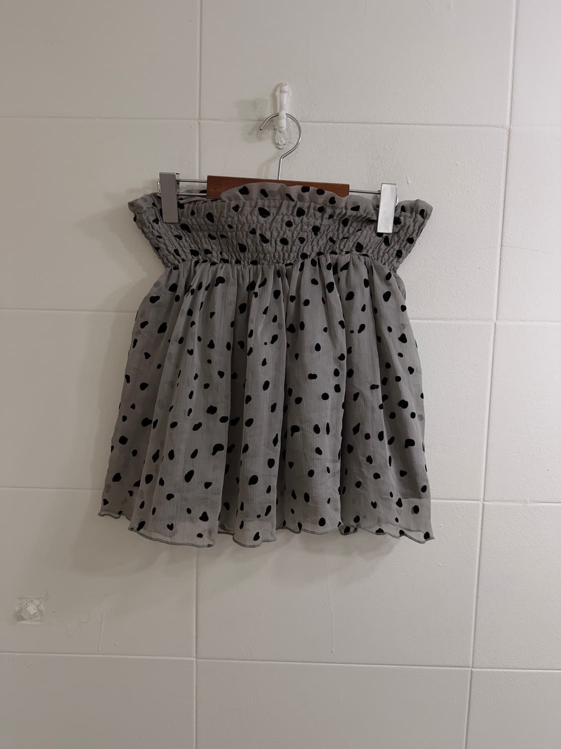 (세트 할인 가능) 꼼데가르송 체크 도트 패치워크 셔츠 상품이미지7