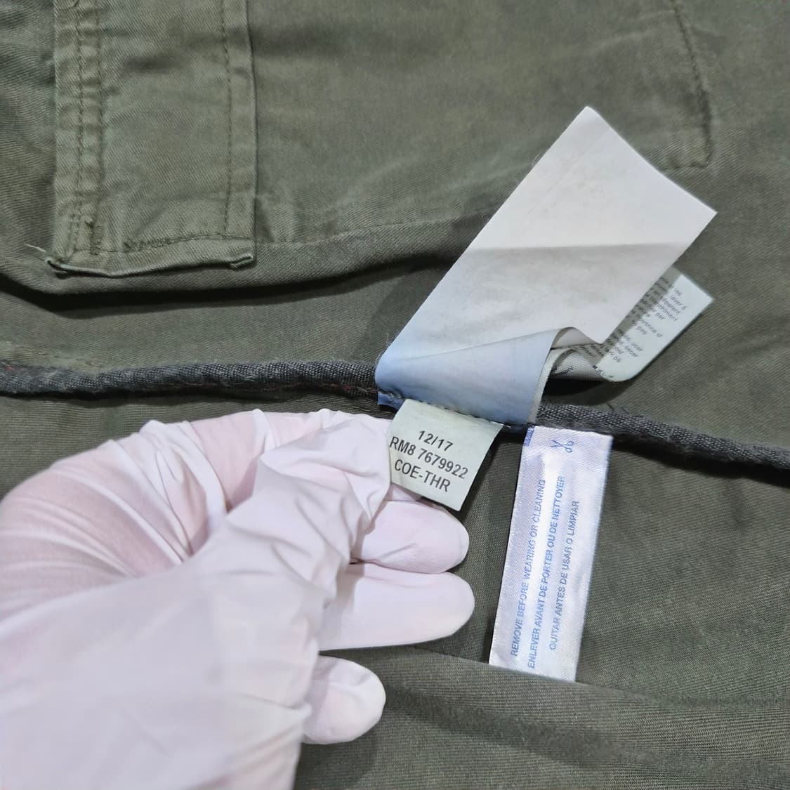 타미힐피거 별 스터드 밀리터리 야상 자켓 상품이미지8