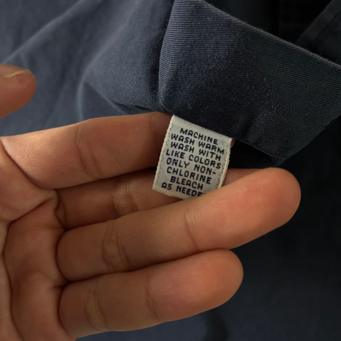 Polo  폴로 랄프로렌 자수 코튼 네이비 셔츠  상품이미지5