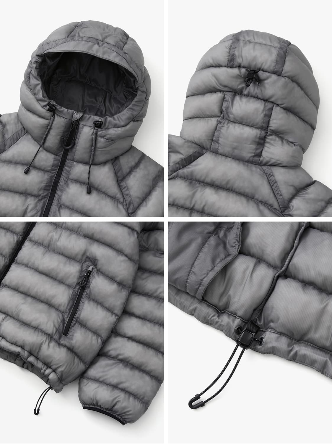 [L]수아레 경량패딩 라이트 시어쉘 패딩 점퍼 상품이미지6