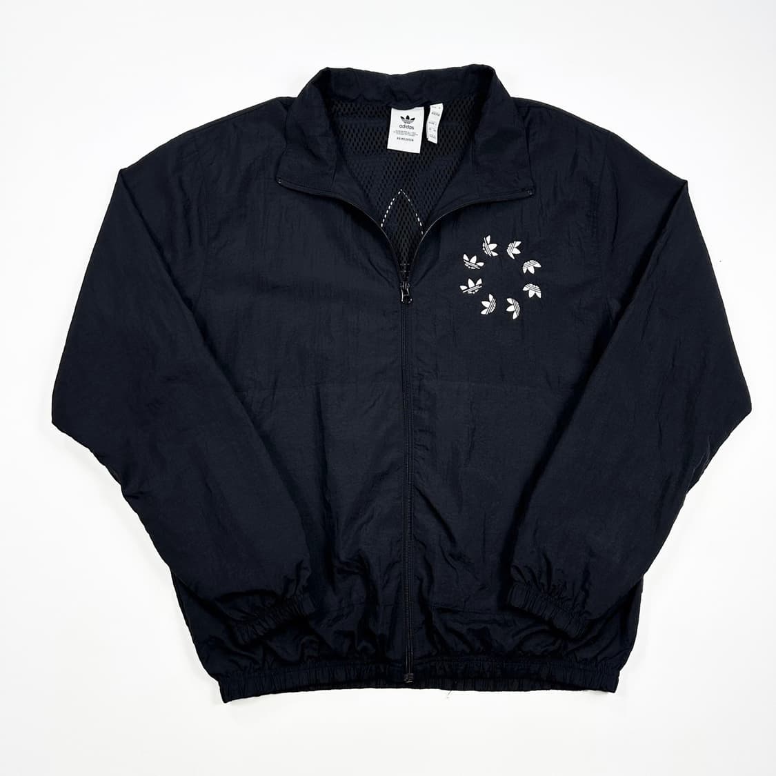 아디다스 트레포일 블랙 볼드 바람막이 자켓 (L) 상품이미지2