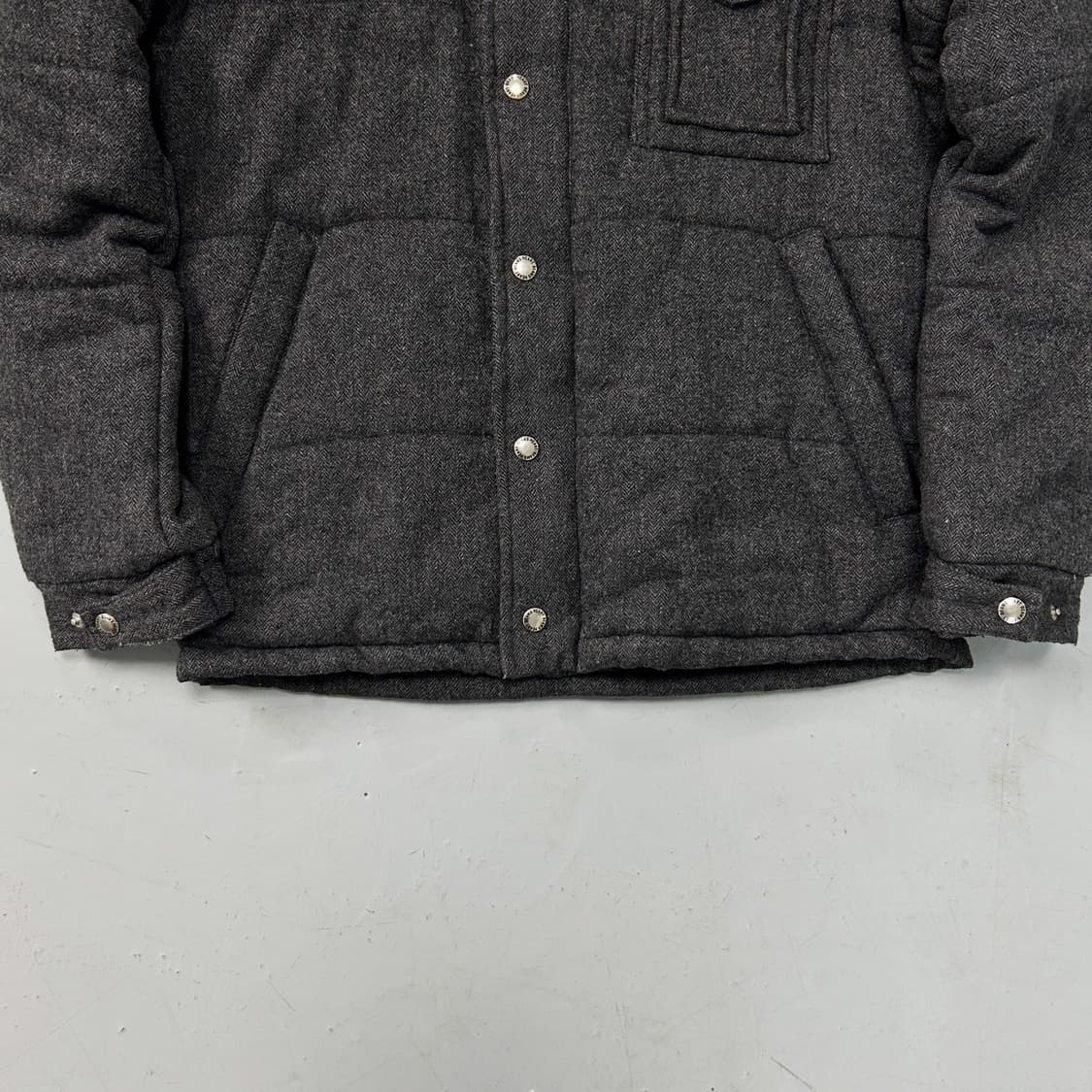 빔즈하트 헤링본 후드 패디드자켓  상품이미지3