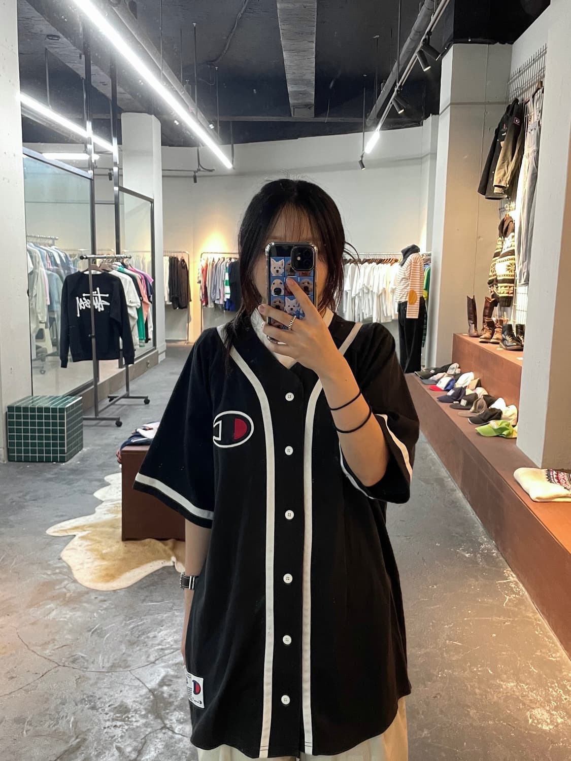 챔피온 올드스쿨 베이스볼 져지 H23 상품이미지1