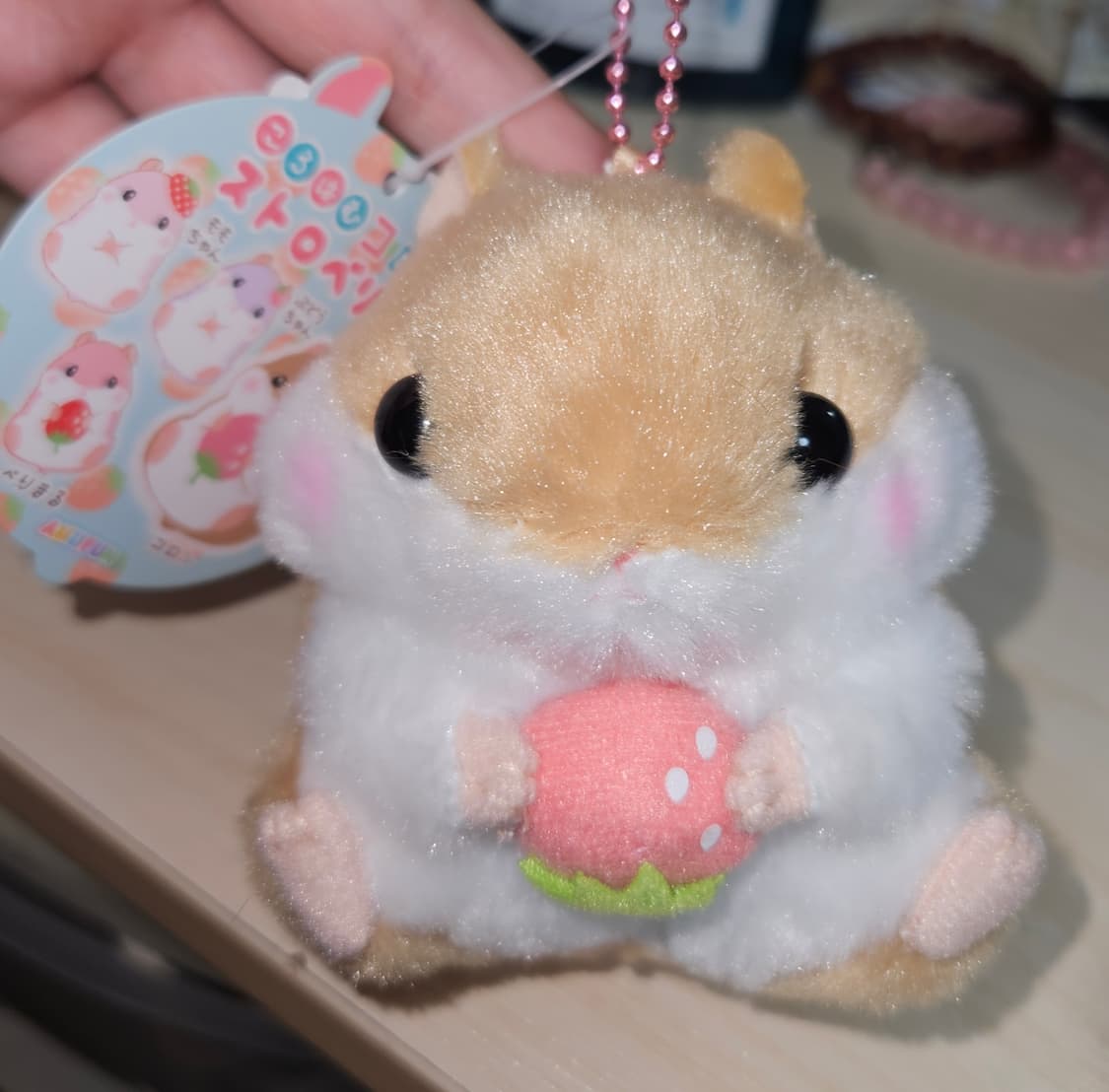 일본 햄스터 키링/어뮤즈 코로하무 코론 상품이미지4