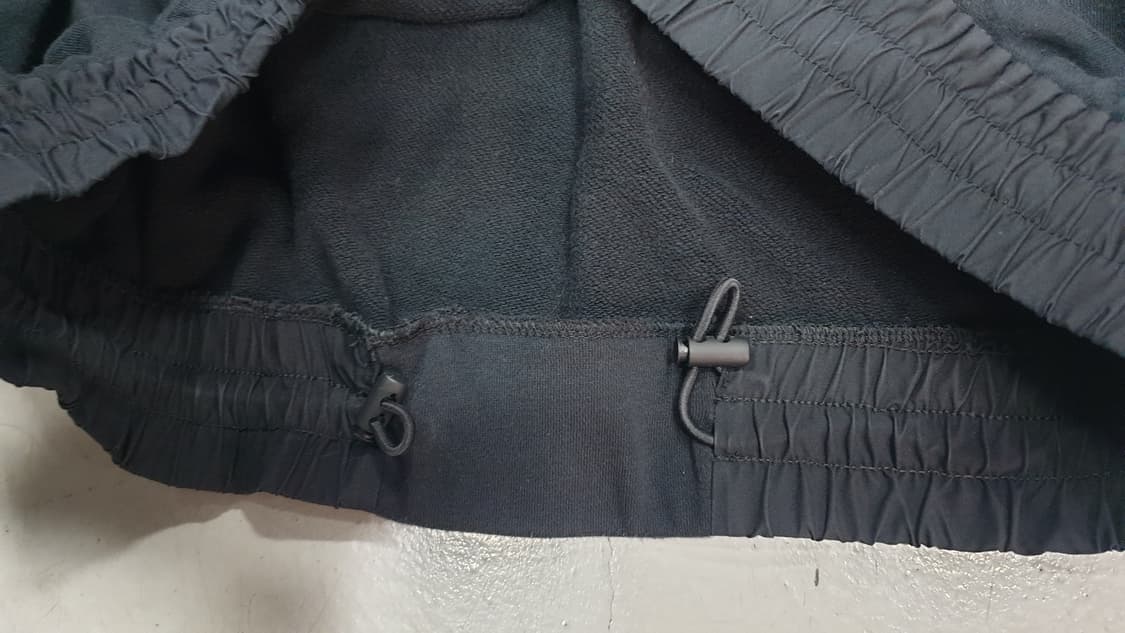 나이키 블랙/화이트 크롭 후드티xl 상품이미지6