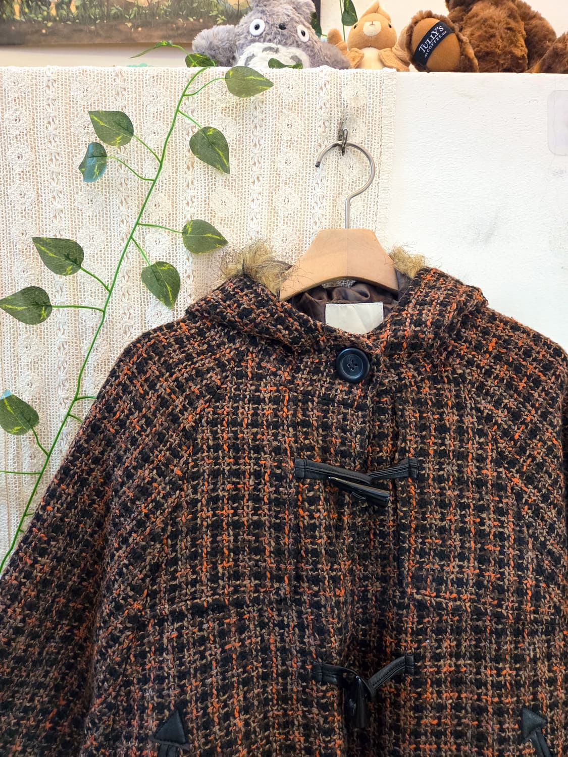 OLIVE DES OLIVE 토글 버튼 케이프 코트 상품이미지2