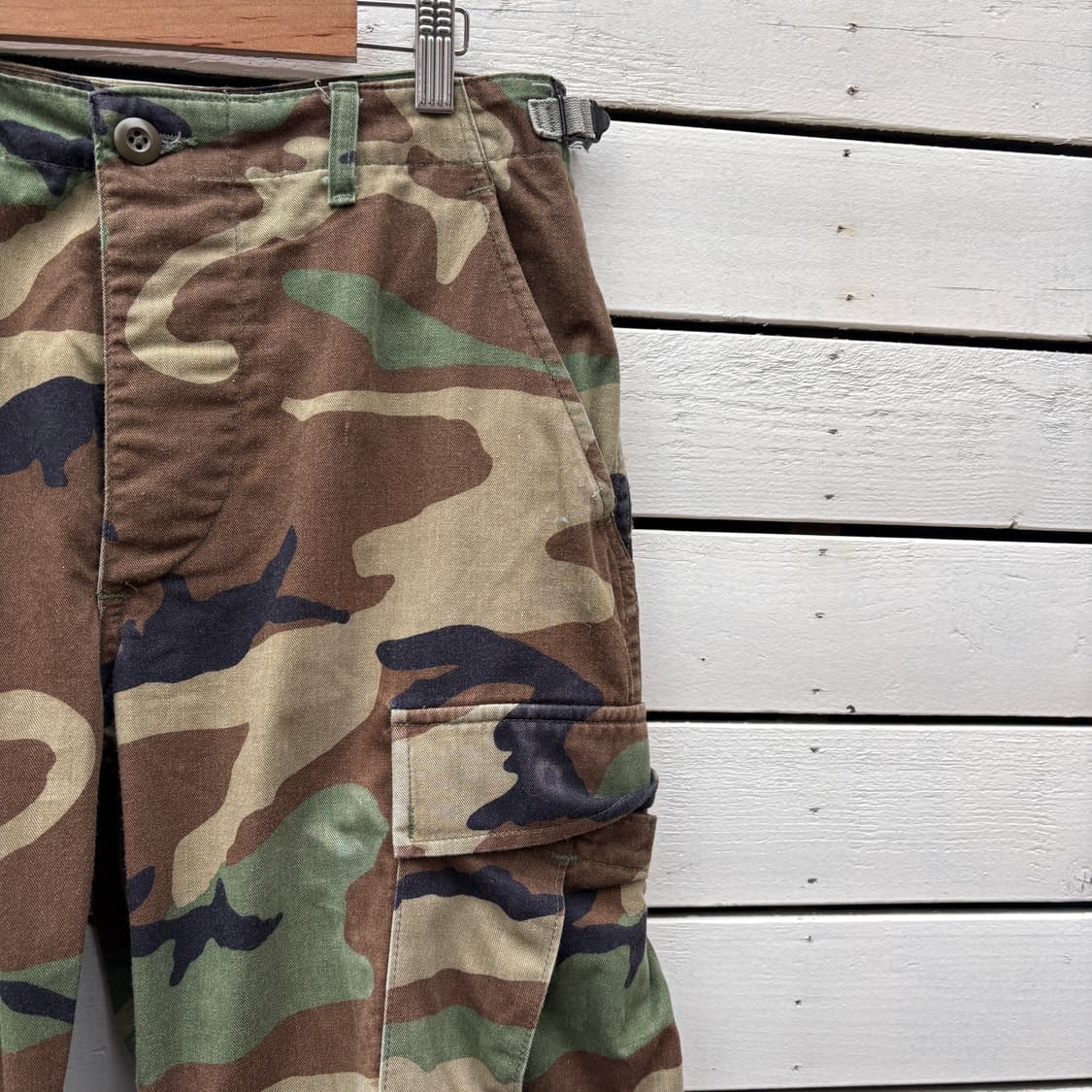 Vintage 90s 오리지널 미군 우드랜드 BDU 팬츠 상품이미지4