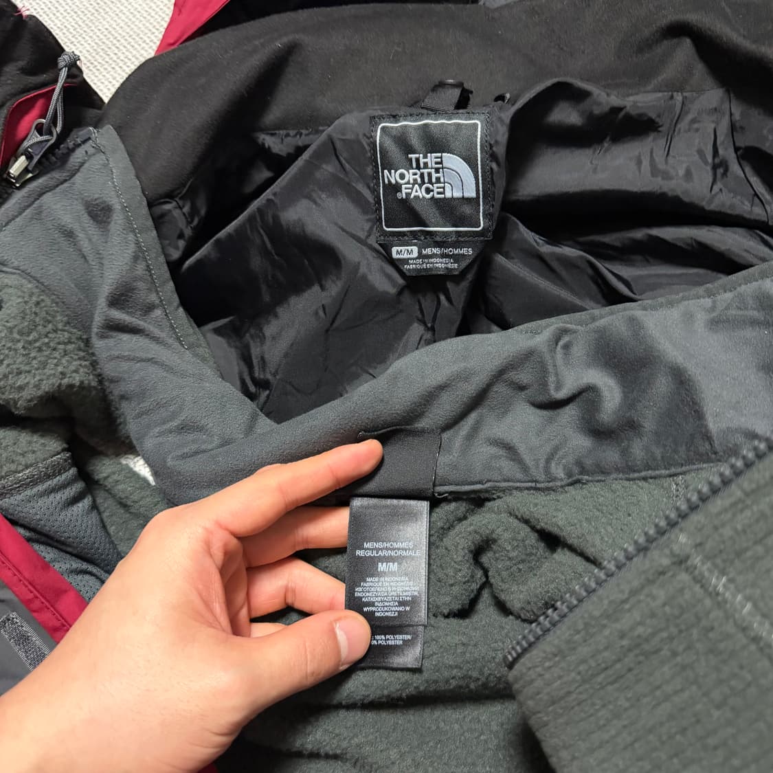 노스페이스 하이벤트 바람막이 자켓 (후리스내피) 상품이미지6