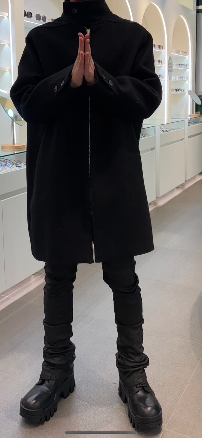 릭오웬스 블랙 코트 상품이미지6