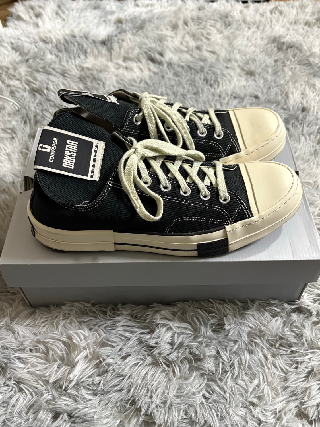 릭오웬스 다크쉐도우 x 컨버스 다크스타 로우 상품이미지2