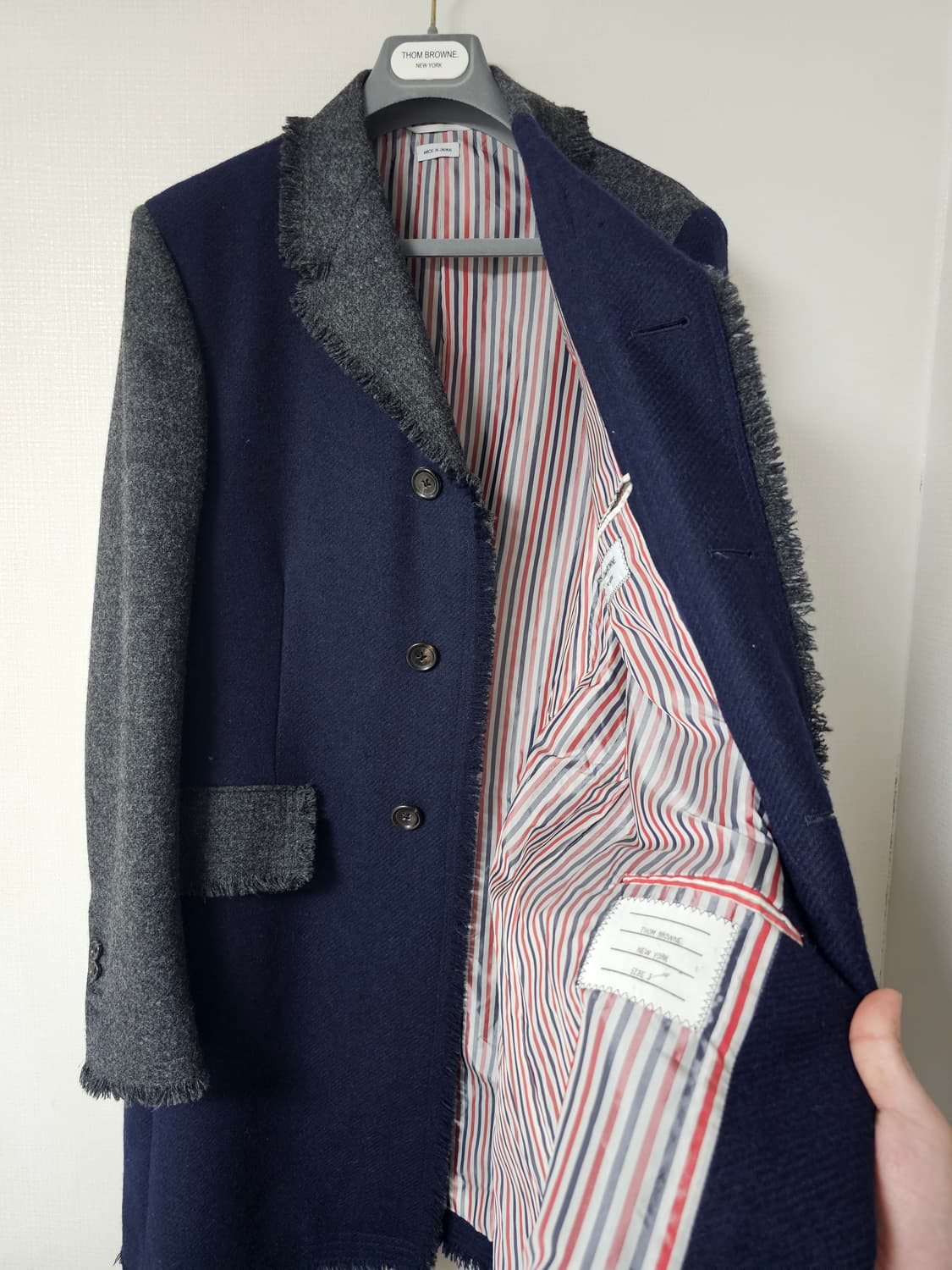 톰브라운 셰틀랜드 펀믹스 헤링본 코트 바지
셋업 판매(100/30) 상품이미지3