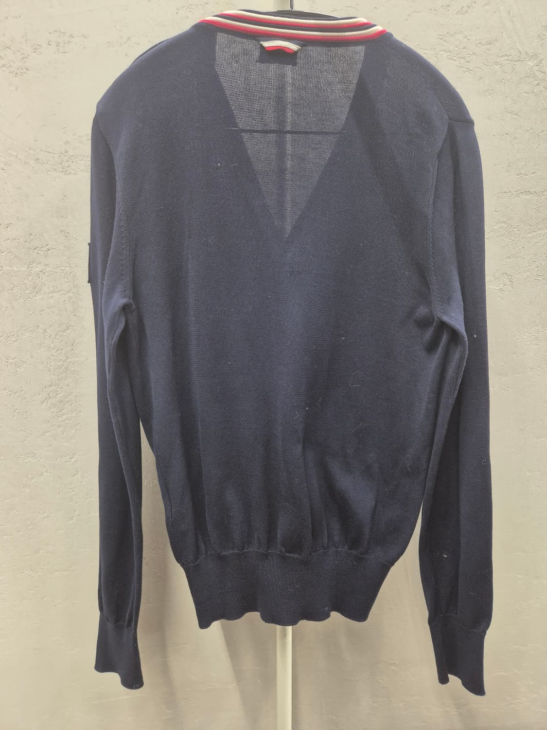 (정품)몽클레르 트리콜로르 가디건 네이비M 상품이미지3