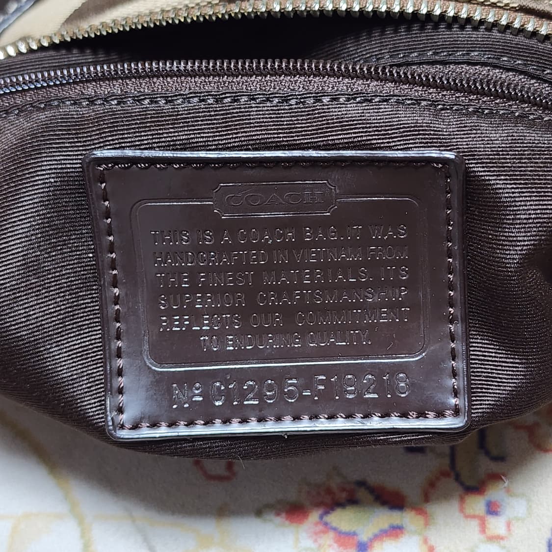 코치 패브릭 토트백 가방 [정품] 상품이미지6