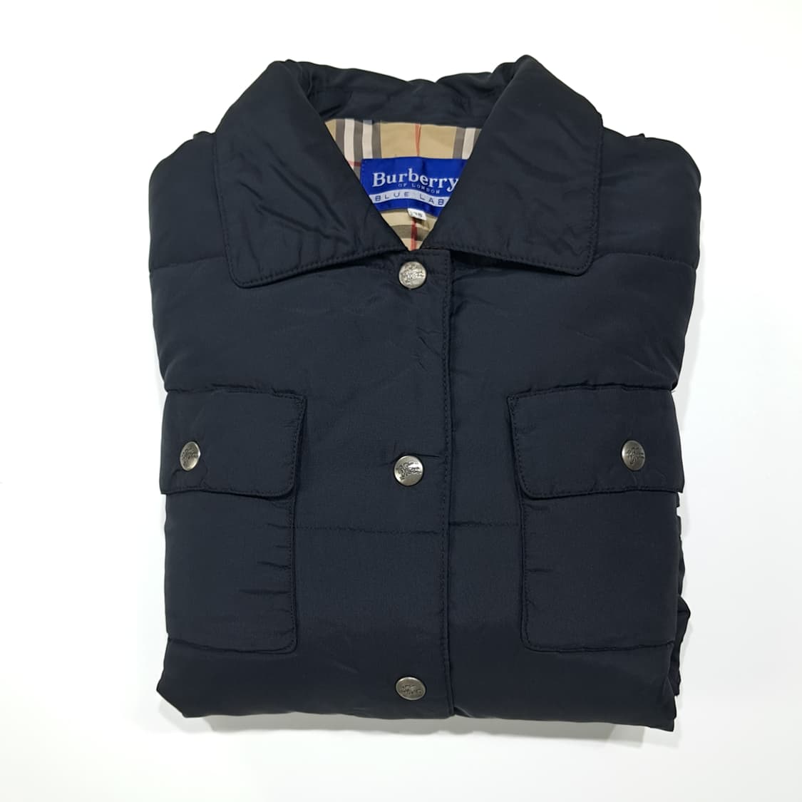 CL903 L 버버리 90s 일본판 퀼팅 패딩 자켓 아우터 상품이미지10