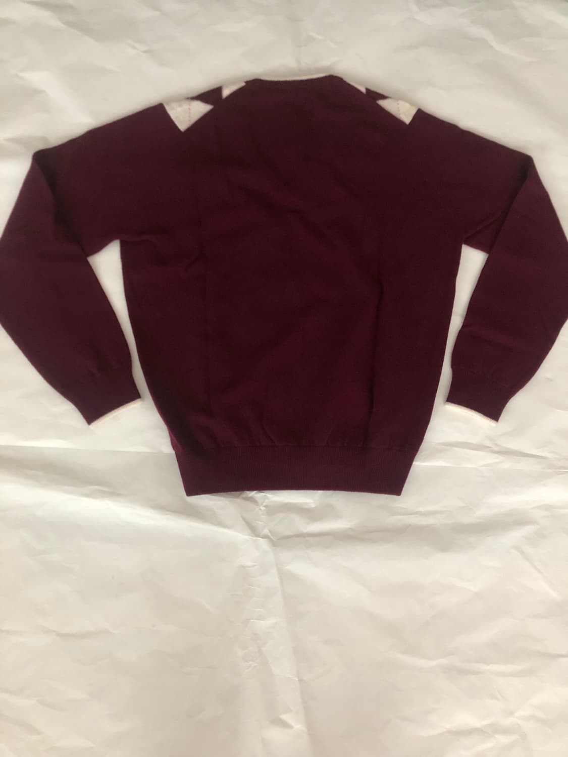 BALLANTYNE(발란타인) 아가일패턴 울 니트 스웨터 상품이미지3