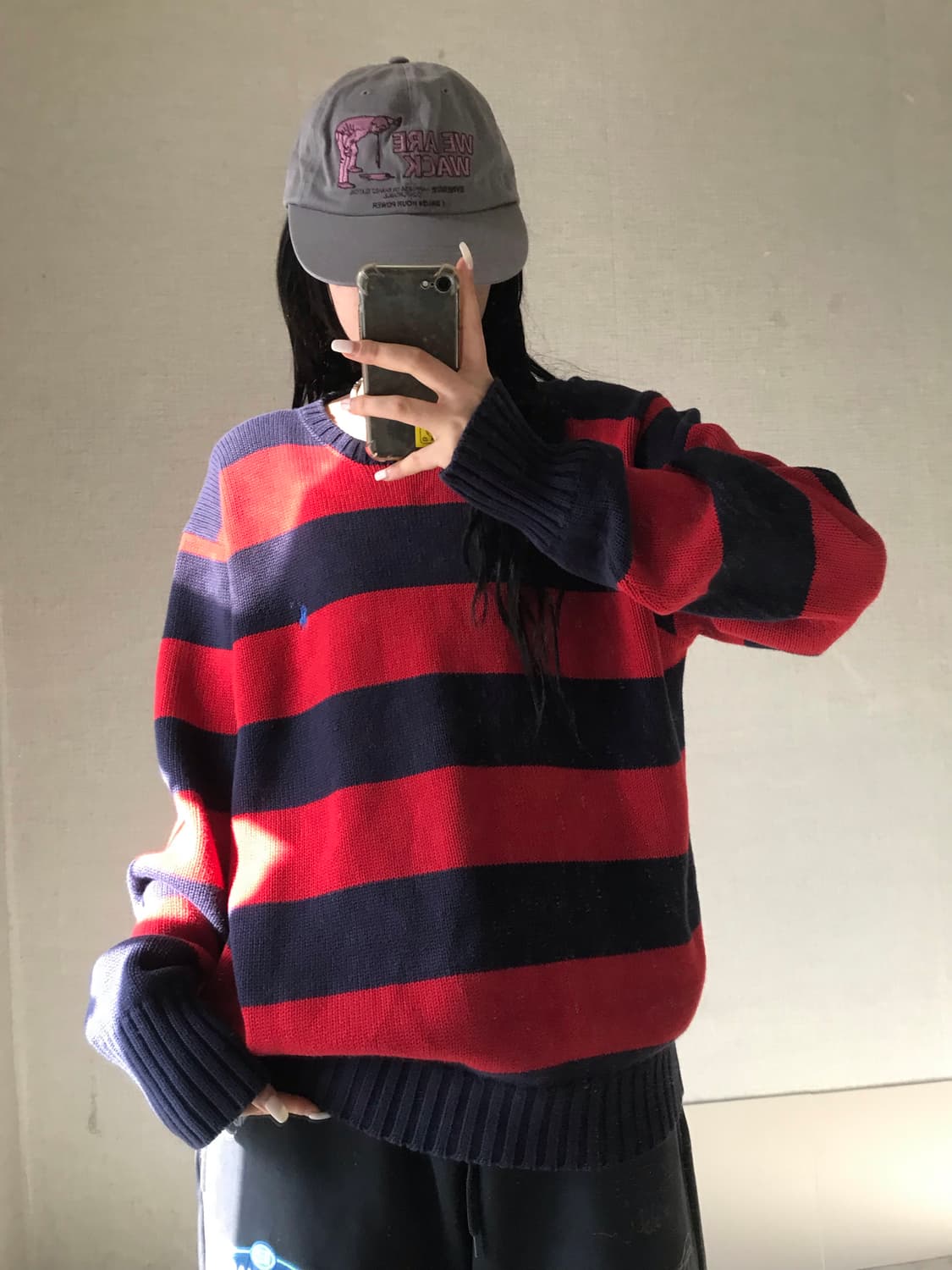 폴로 스트라이프 니트 상품이미지3