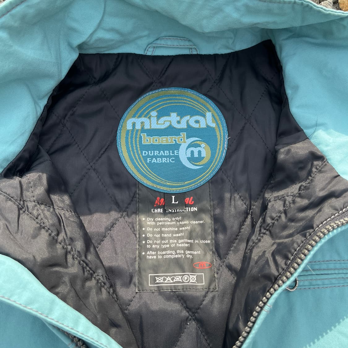미스트랄(Mistral) 빈티지 보드 자켓 (실측확인) 상품이미지3