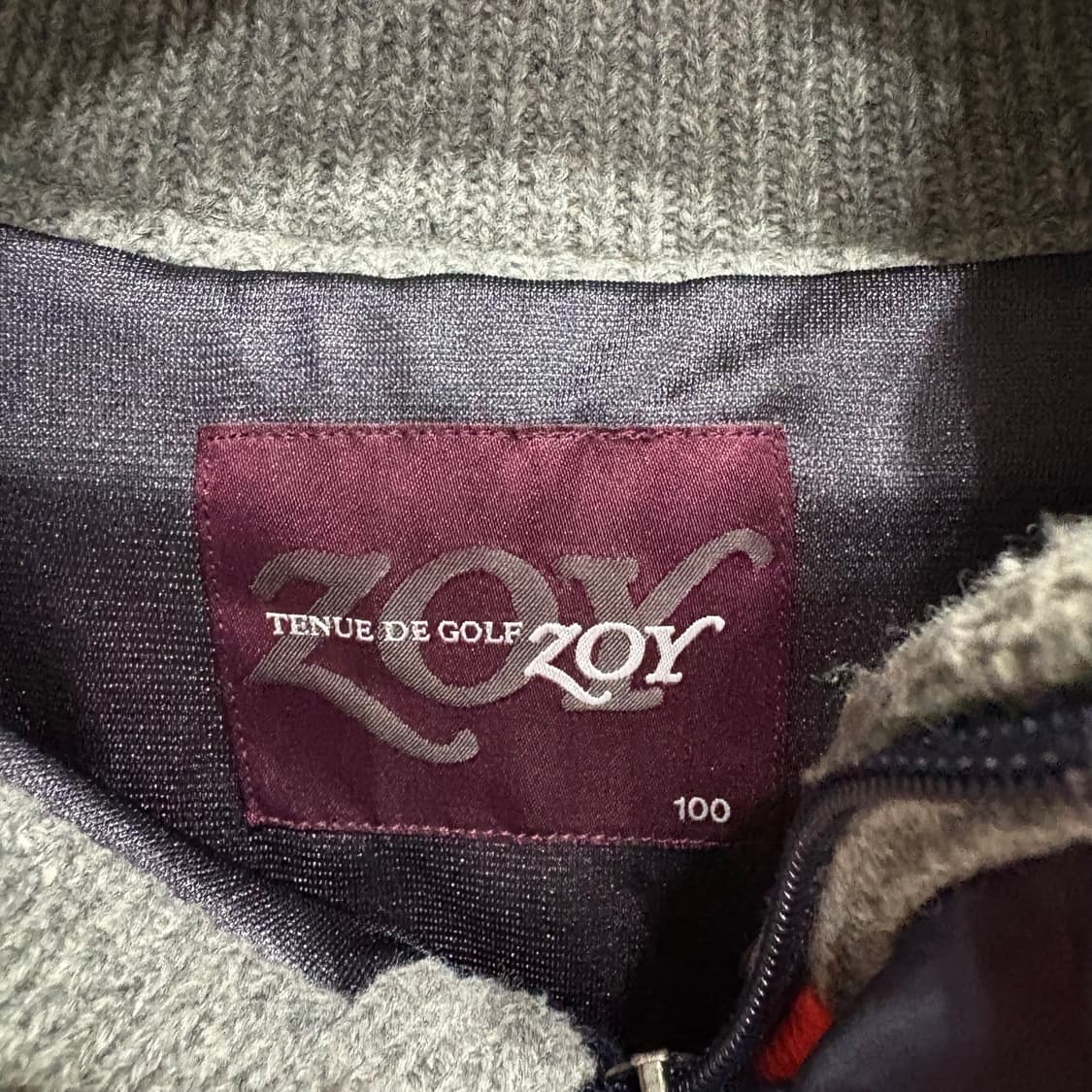 ZOY 골프 니트 퀼팅 베스트 100 상품이미지4