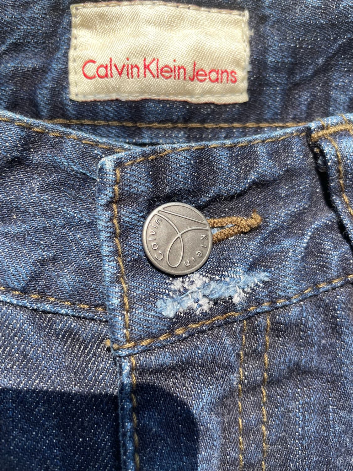 켈빈클라인 딥 인디고 부츠컷 데님팬츠 상품이미지5