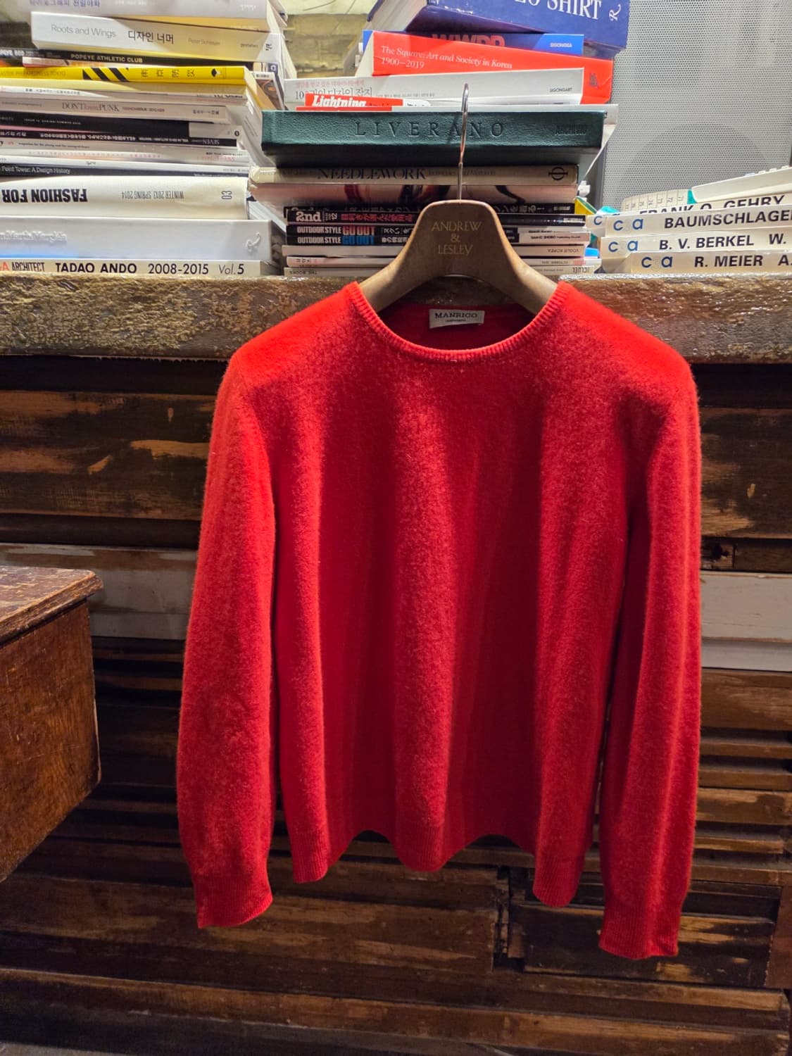 Manrico 캐시미어 니트 상품이미지1