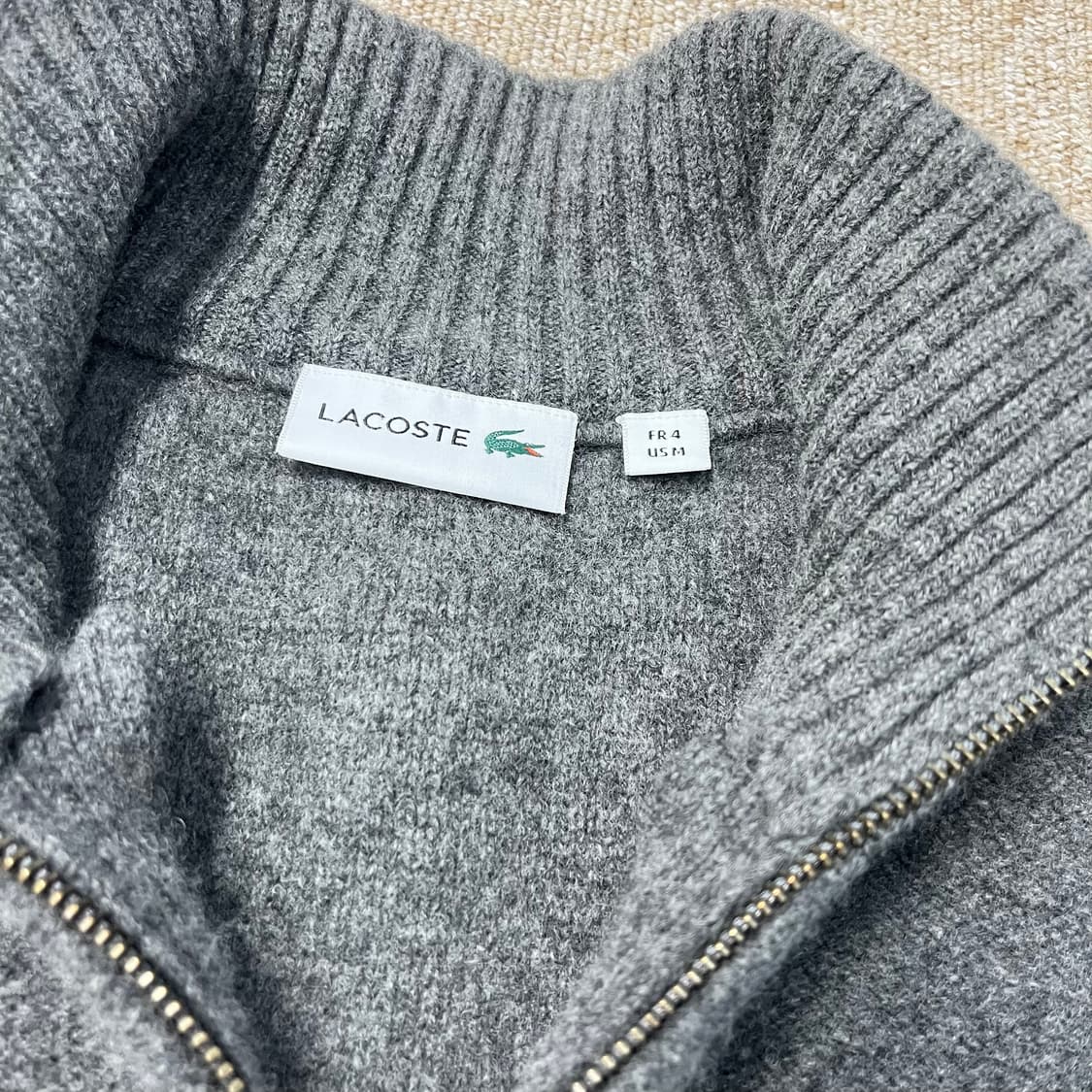 라코스테 니트집업 상품이미지4