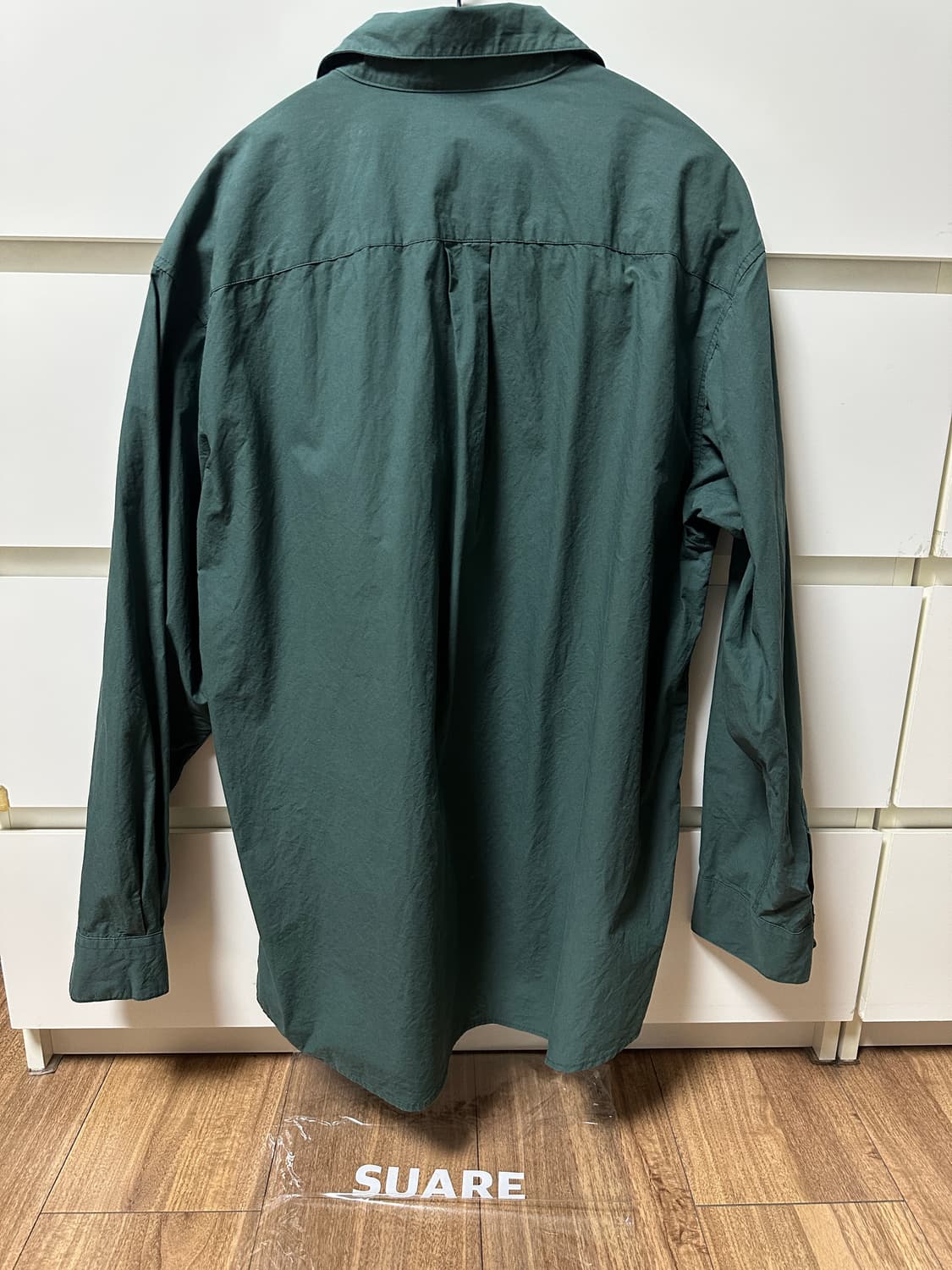 [M] 수아레 데일리 바이오 셔츠 딥그린 상품이미지3