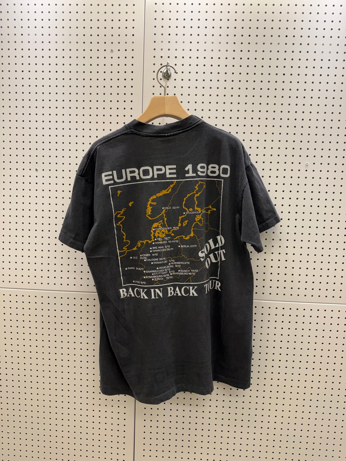 ACDC 밴드 로고 프린팅 반팔 티셔츠 U1377 상품이미지3