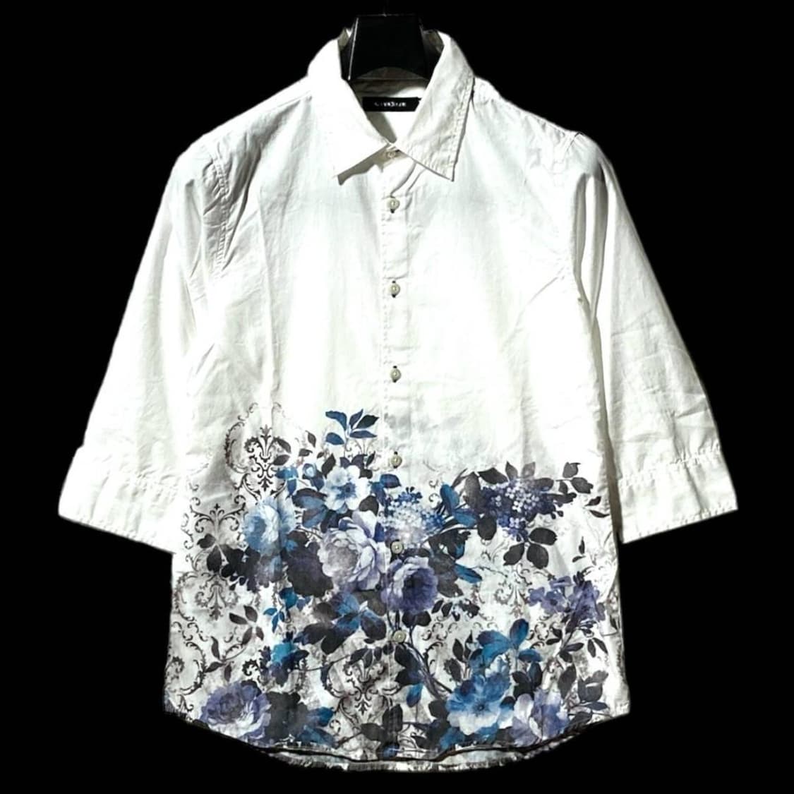 civarize 시버라이즈 꽃무늬 7부 소매 셔츠 중성계 상품이미지1