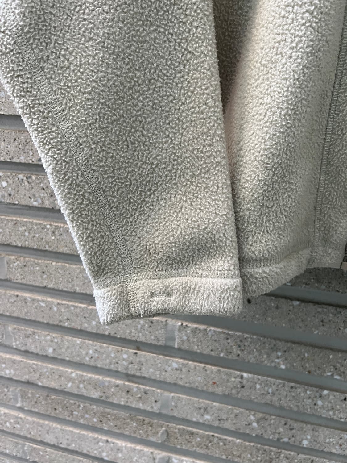 [L]00's 파타고니아 신칠라 화이트 플리스 자켓 상품이미지6