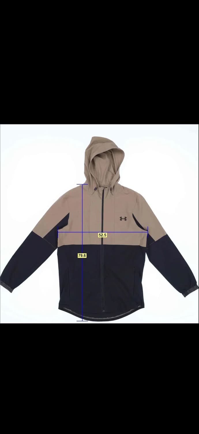 언더아머 배색 바람막이 자켓 1212H1 상품이미지8