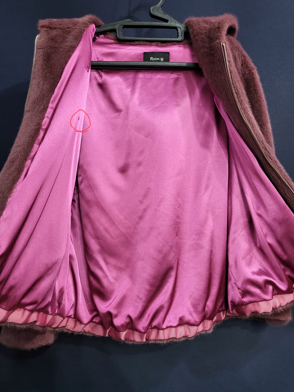 ROOM9 에코퍼 세미후드자켓 상품이미지5