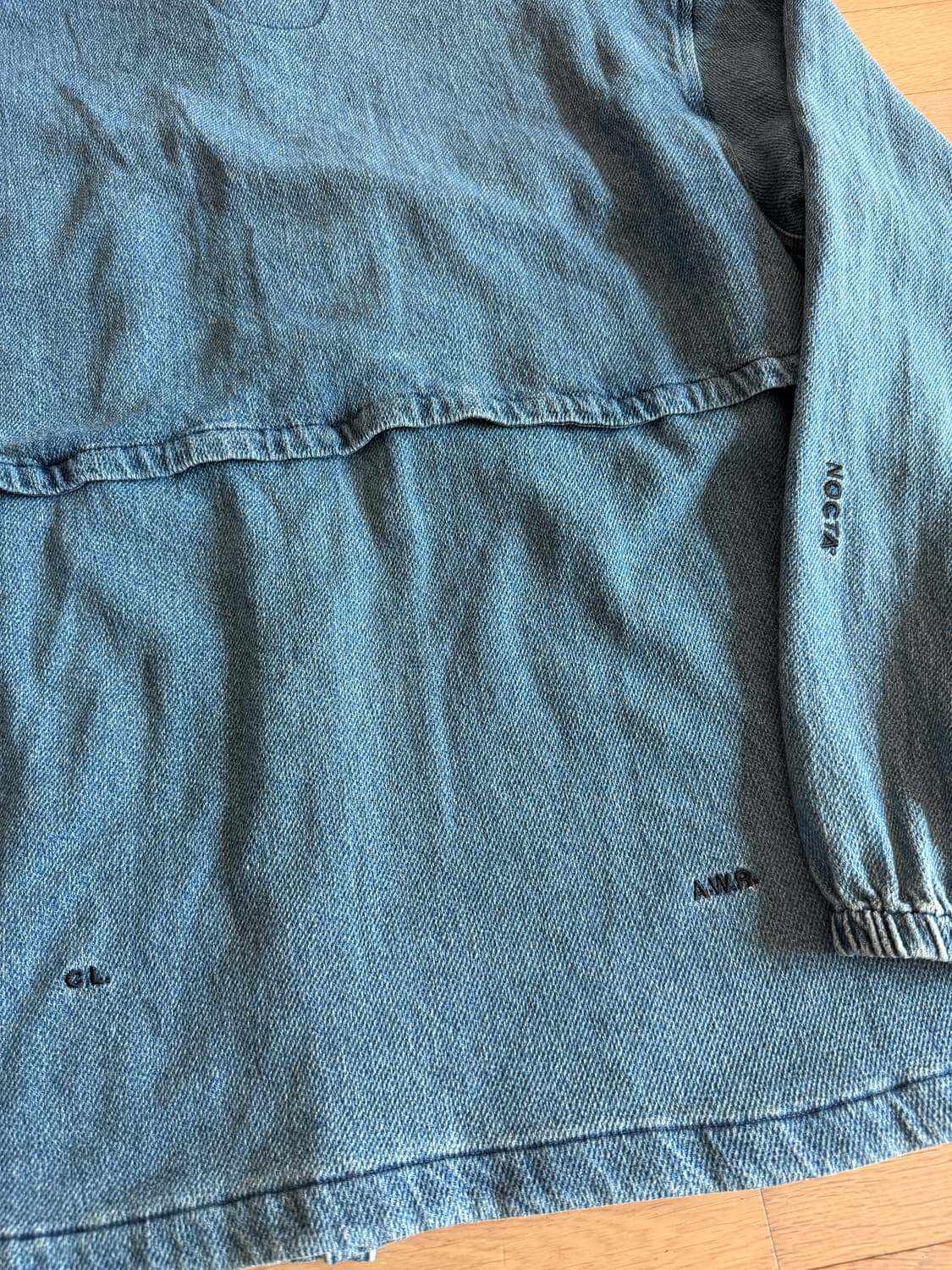 [XL] 나이키 x NOCTA 녹타 오팔 릴리 패드 데님 셔츠 드레이크 상품이미지6