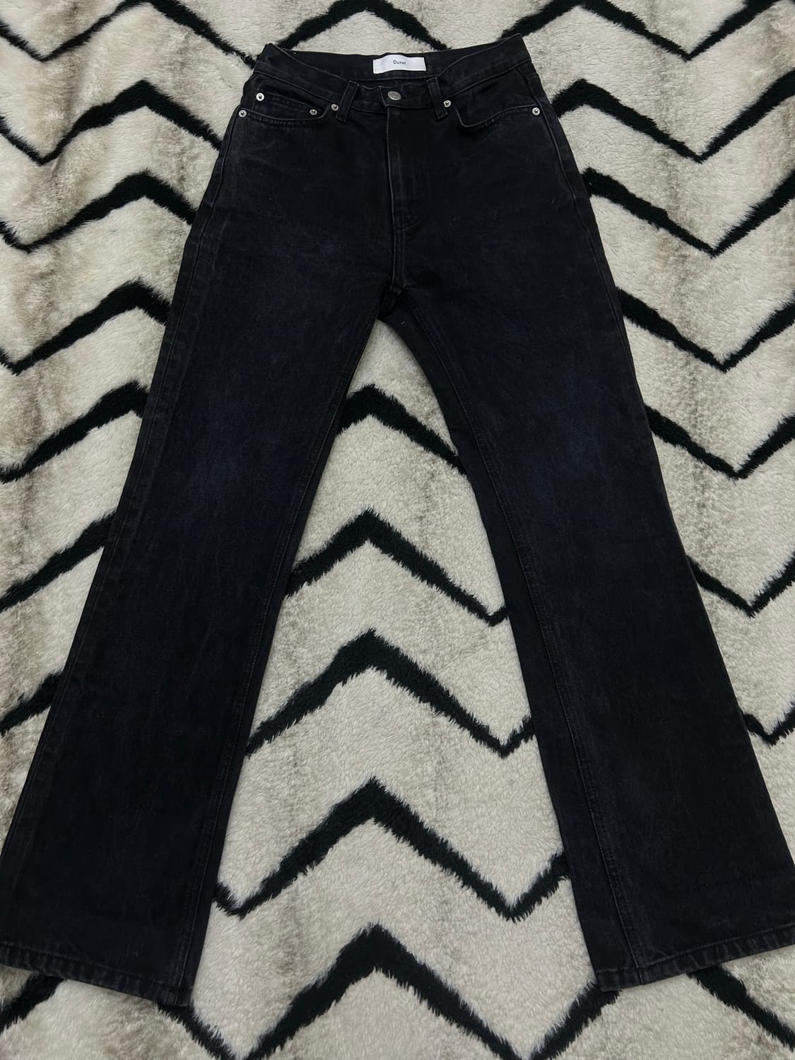 [S]던스트 세미 부츠컷/워시드블랙 상품이미지3