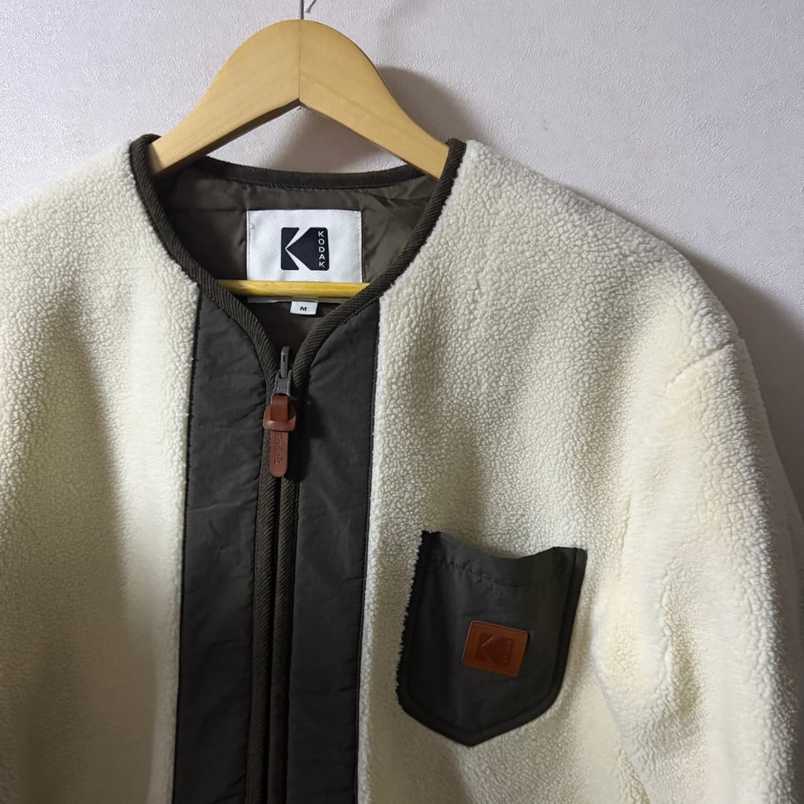 코닥 세미오버핏 패딩 플리스 자켓 K1323LFJC3 상품이미지2