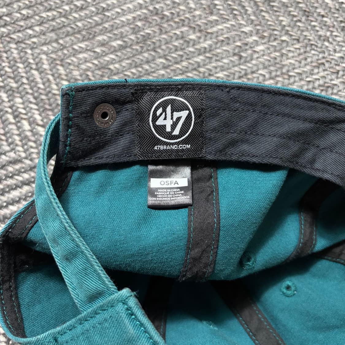 47브랜드 MLB 뉴욕 양키스 그린 볼캡 상품이미지5