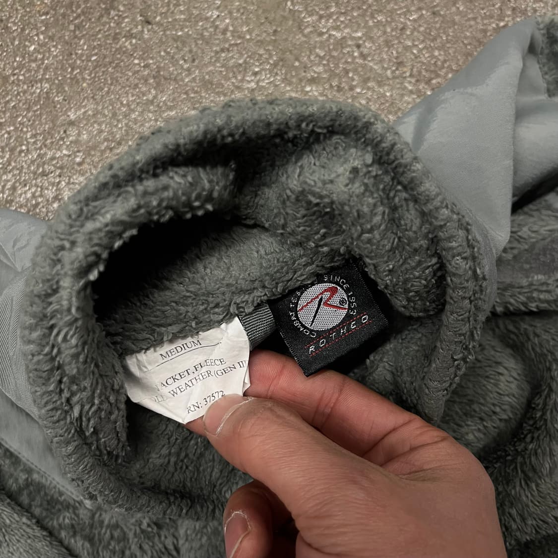 미군 젠3 폴라텍 후리스 자켓 (M) 상품이미지4