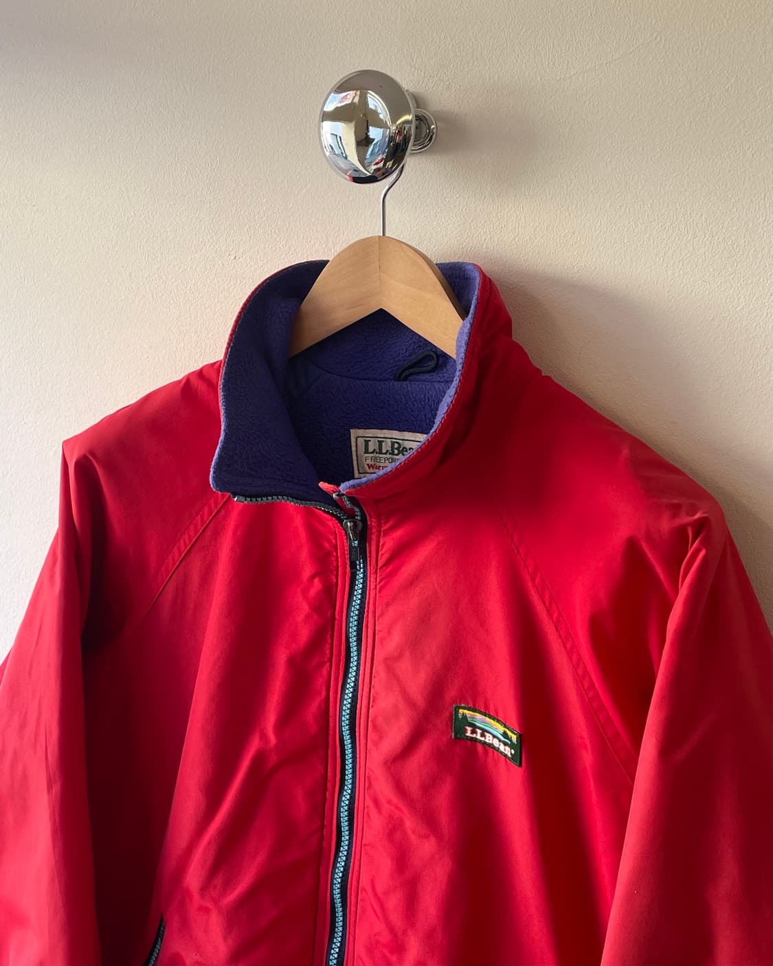 80‘s USA L.L. Bean Warm up ( 엘엘빈 웜업 자켓 ) 상품이미지3