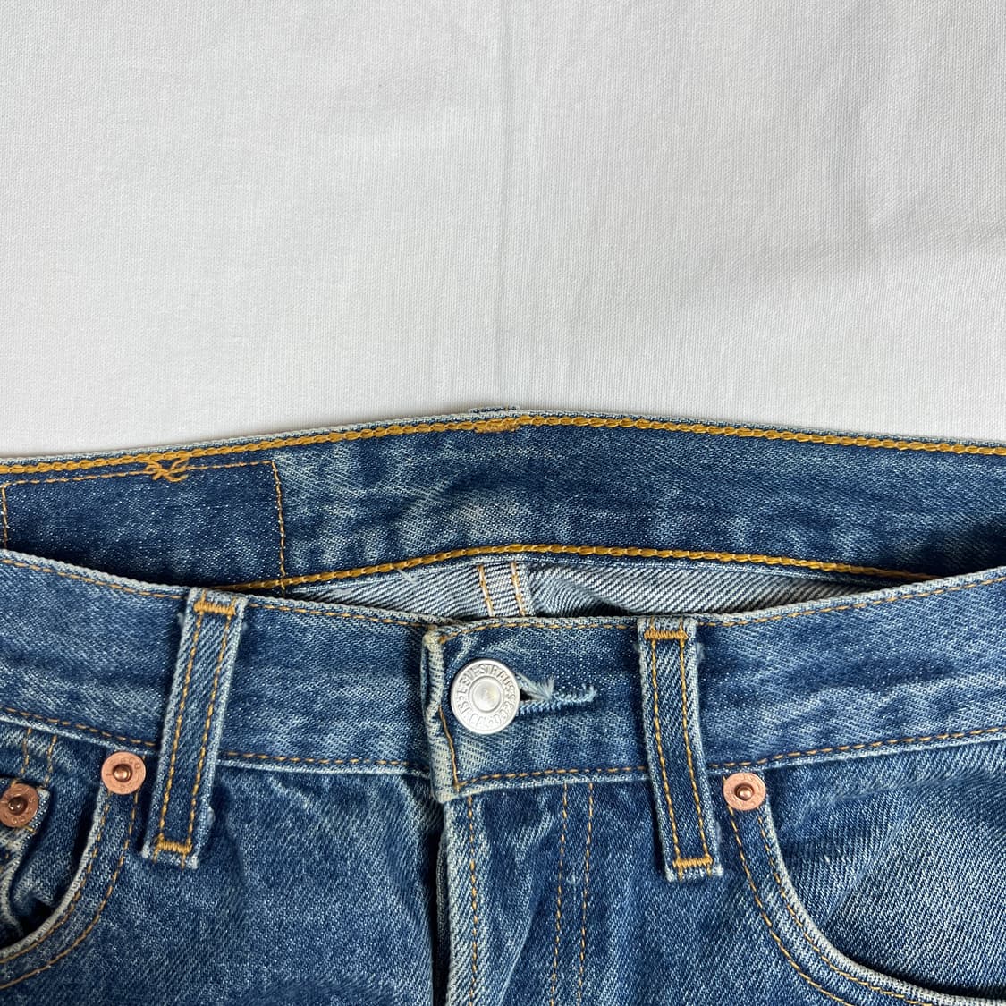 90‘s 리바이스 levis 501 데님팬츠 청바지 상품이미지5