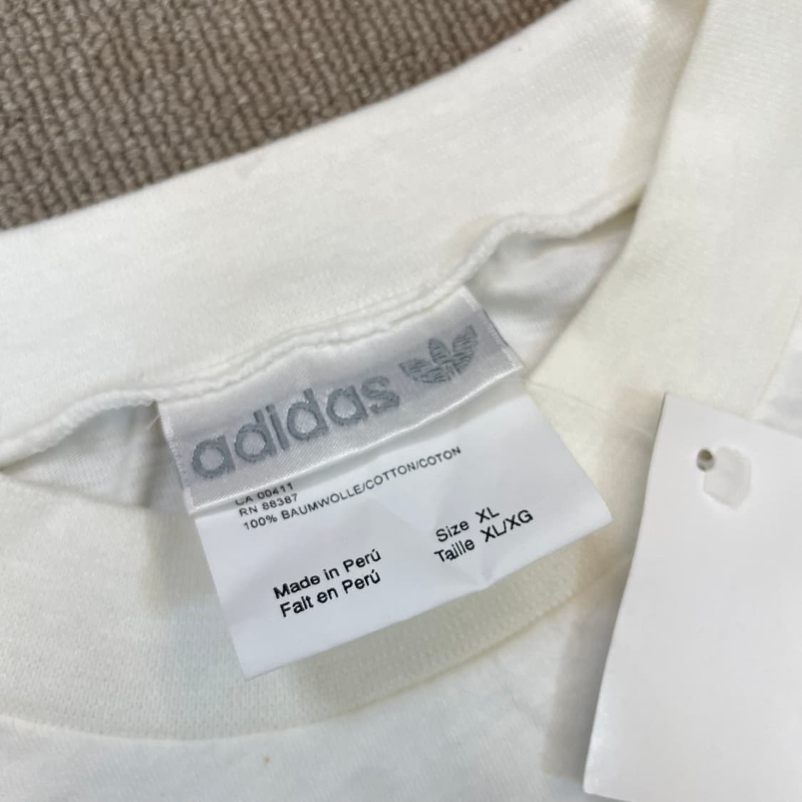 90s adidas 아디다스 빈티지 데드스탁 티셔츠 xl 상품이미지3