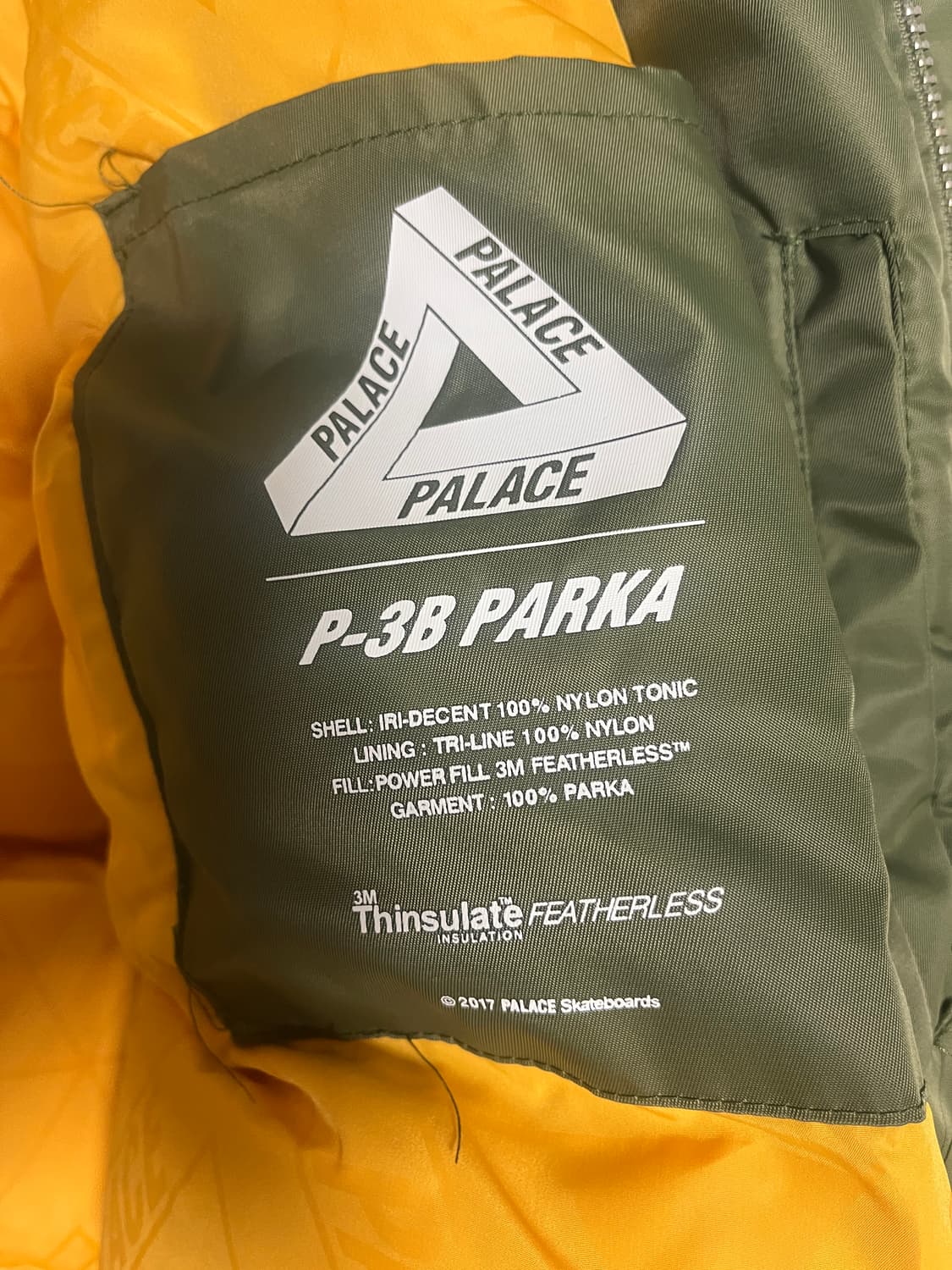 팔라스 패딩 L 카키색상 상품이미지3