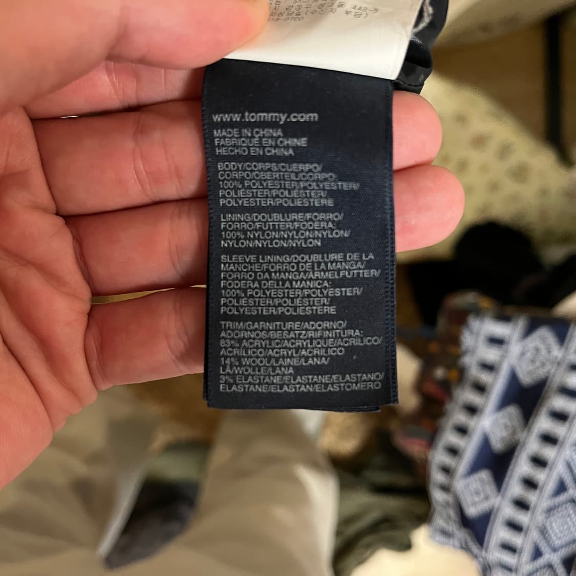 (여성 M) 타미힐피거 오리털 롱패딩 블랙 상품이미지7