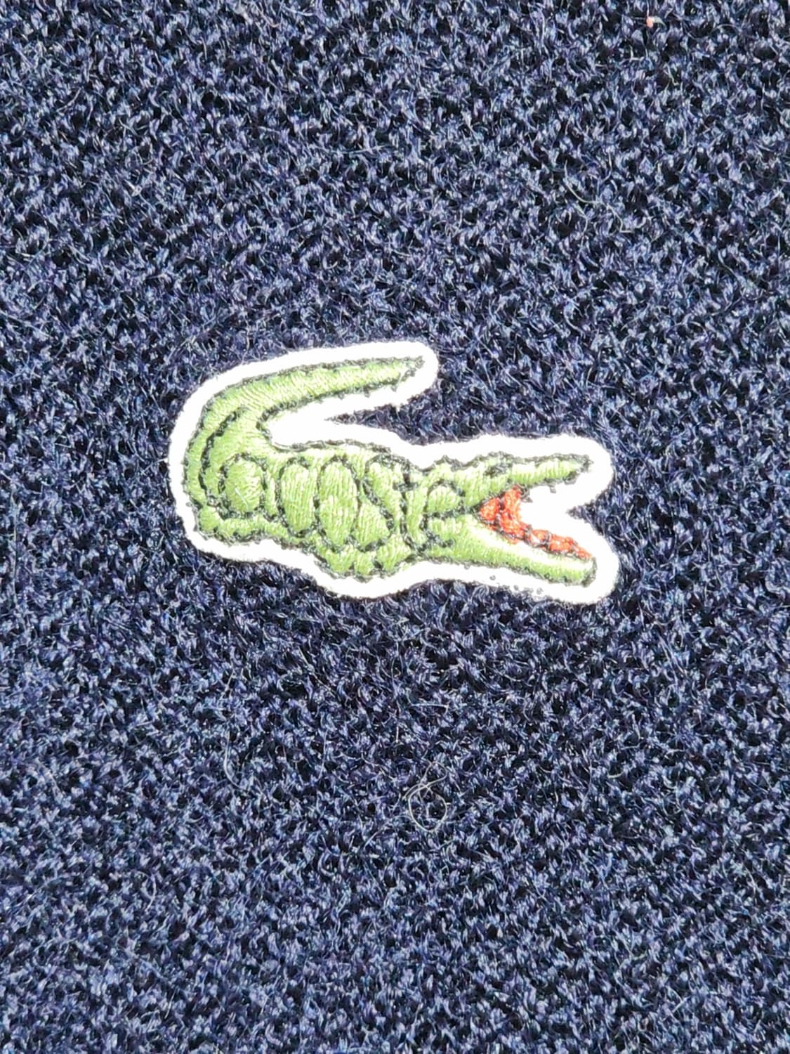 (100) 라코스테 가디건 네이비 알파카울 브이넥  상품이미지4