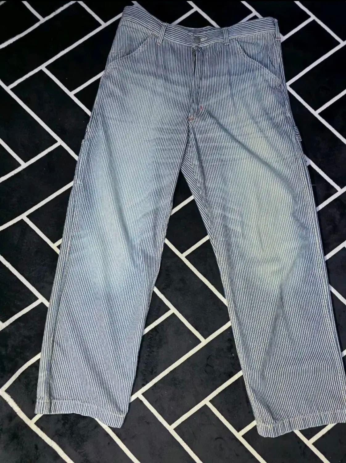 폴로랄프로렌 덩거리핏 히코리 스트라이프 인디고팬츠 32X32 상품이미지1