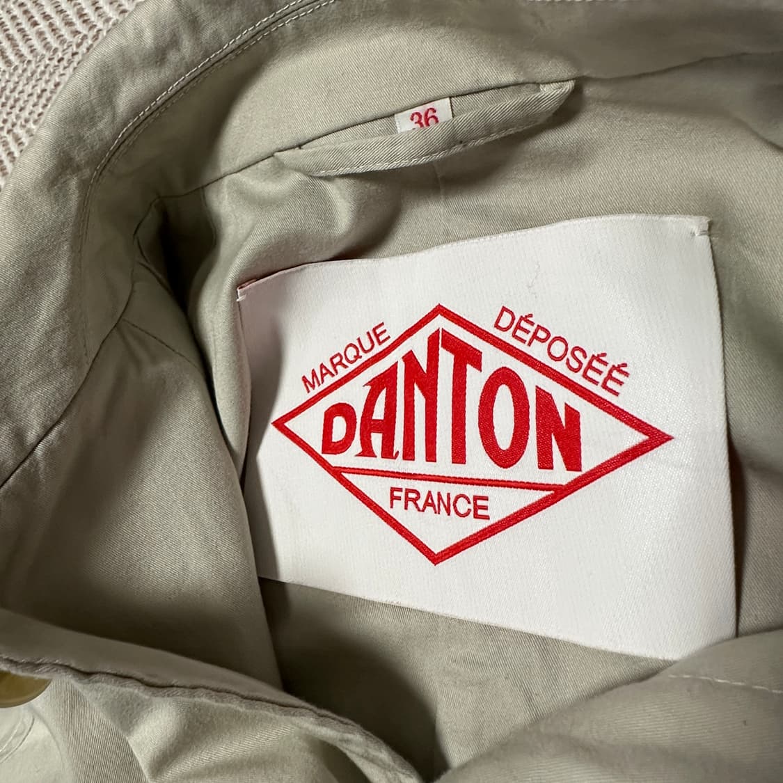 DANTON woman cotton long coat 상품이미지4