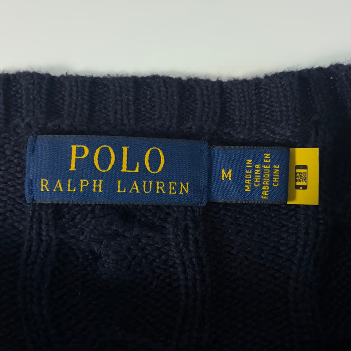 Polo   폴로 랄프로렌 자수 코튼 꽈배기 니트 상품이미지4