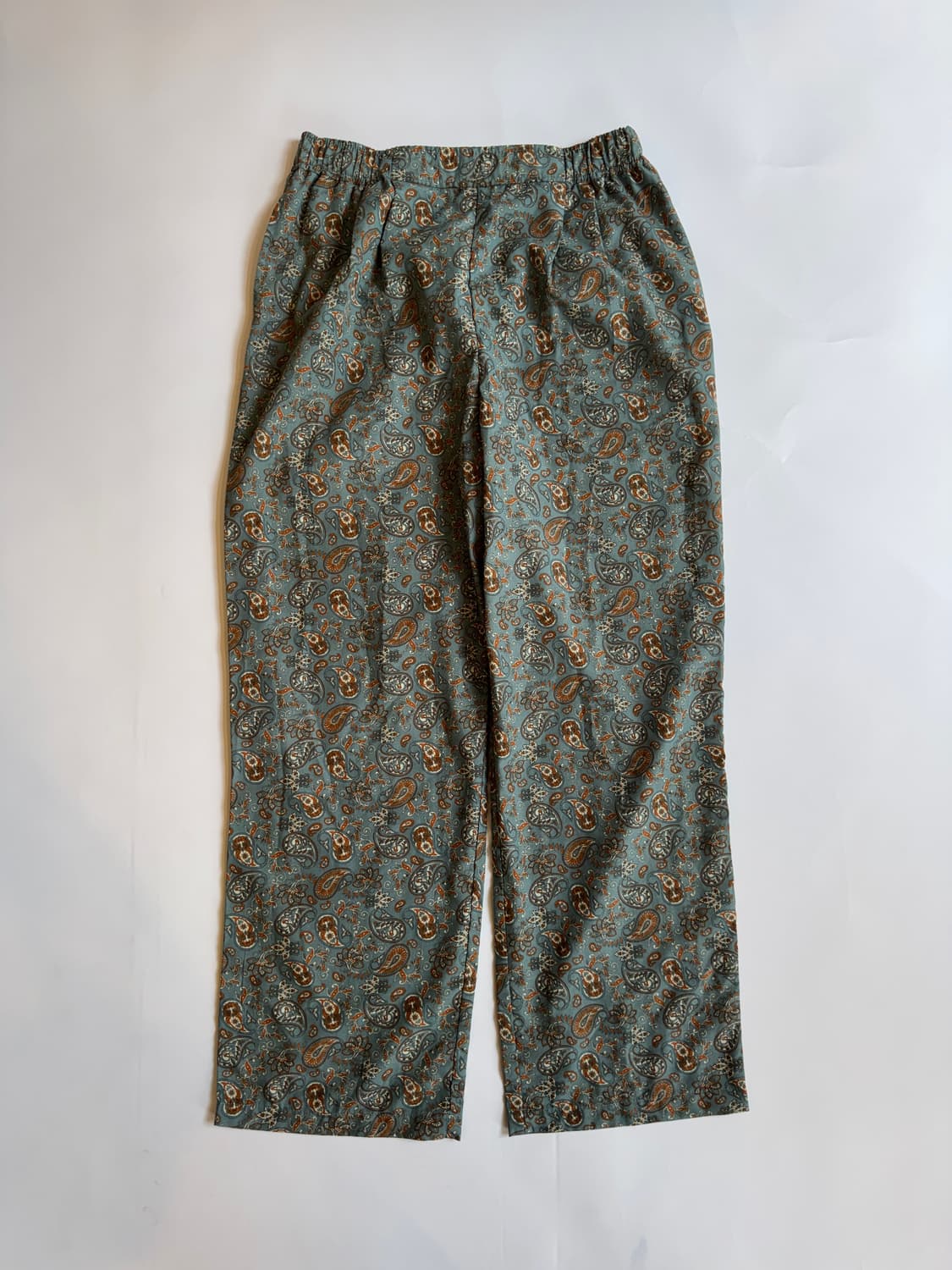 PAISLEY PRINT WIDE PANTS 상품이미지1