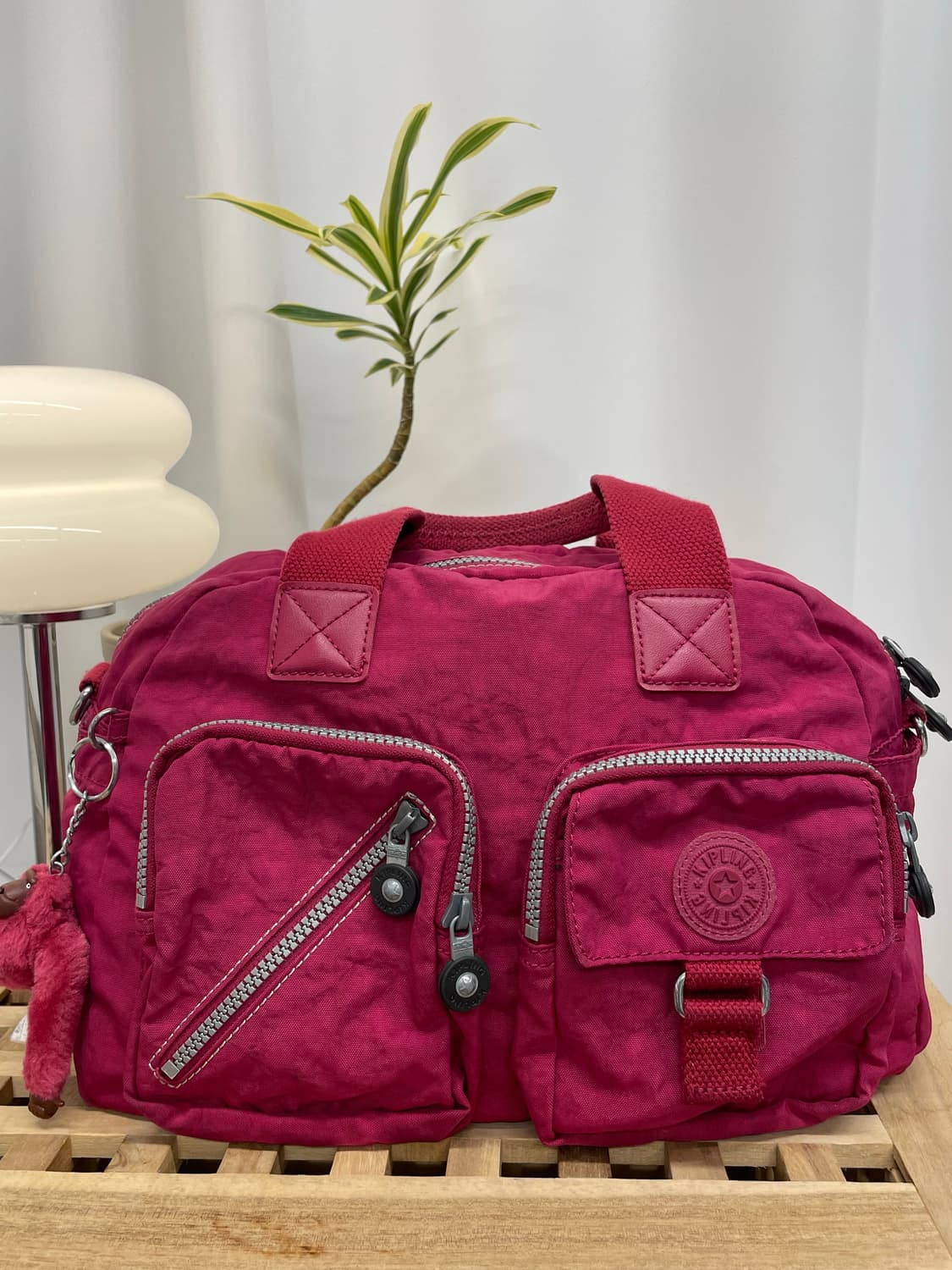 📍키플링 핑크 토트백 상품이미지1