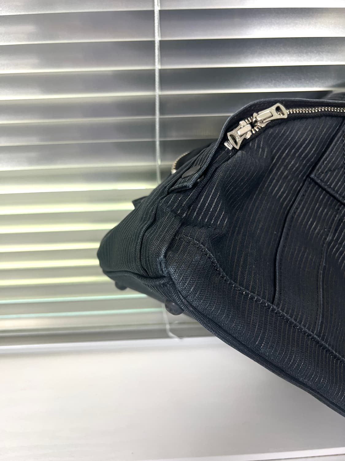 PORTER-TOTE BAG M (Washed Stripe Black) 상품이미지10