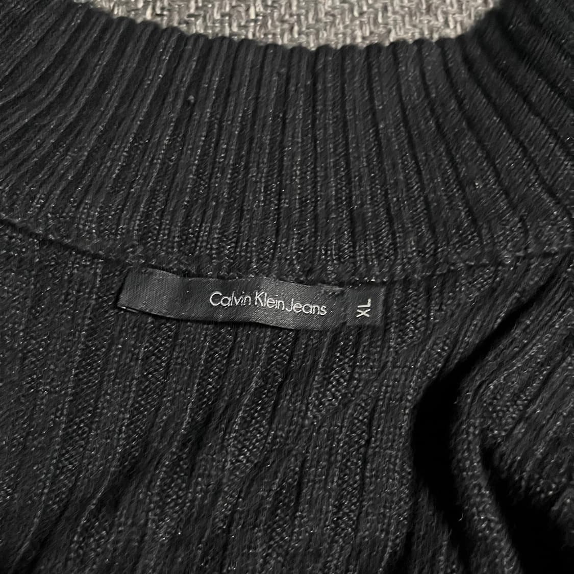 [100] Calvin Klein Jeans 캘빈클라인 진스 니트 집업 상품이미지4